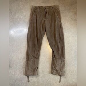 Marithe Francois Girbaud Brown Corduroy Pants vintage